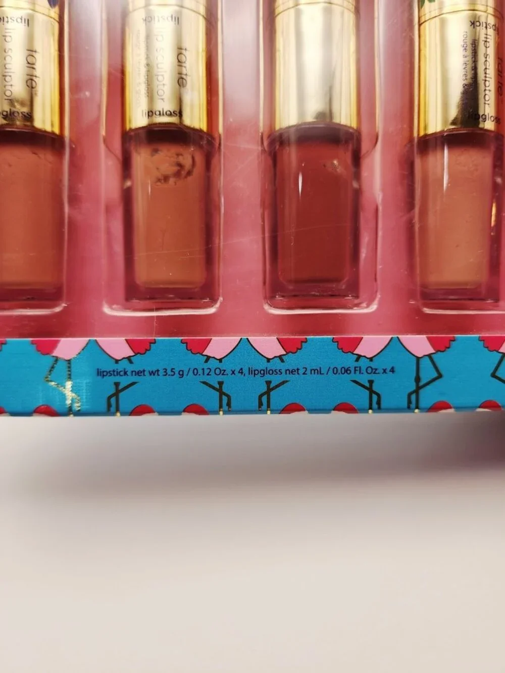 Tarte Lip Ornaments Lipstick & Lipgloss 4-Piece Gift Set